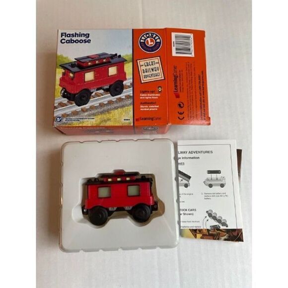 Lionel Great Railway Adventures Flashing Caboose Car - Picture 1 of 3